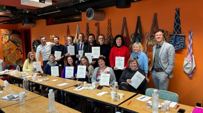 Stagemeesteropleiding in Brussel succesvol afgerond